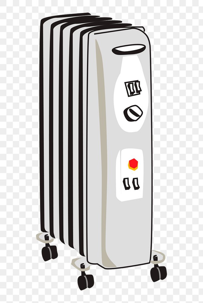 Radiator, heater png sticker, transparent