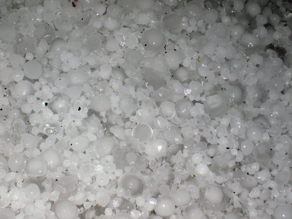 Hailstones (4 July 2010) (Limon, eastern Colorado, USA) 2