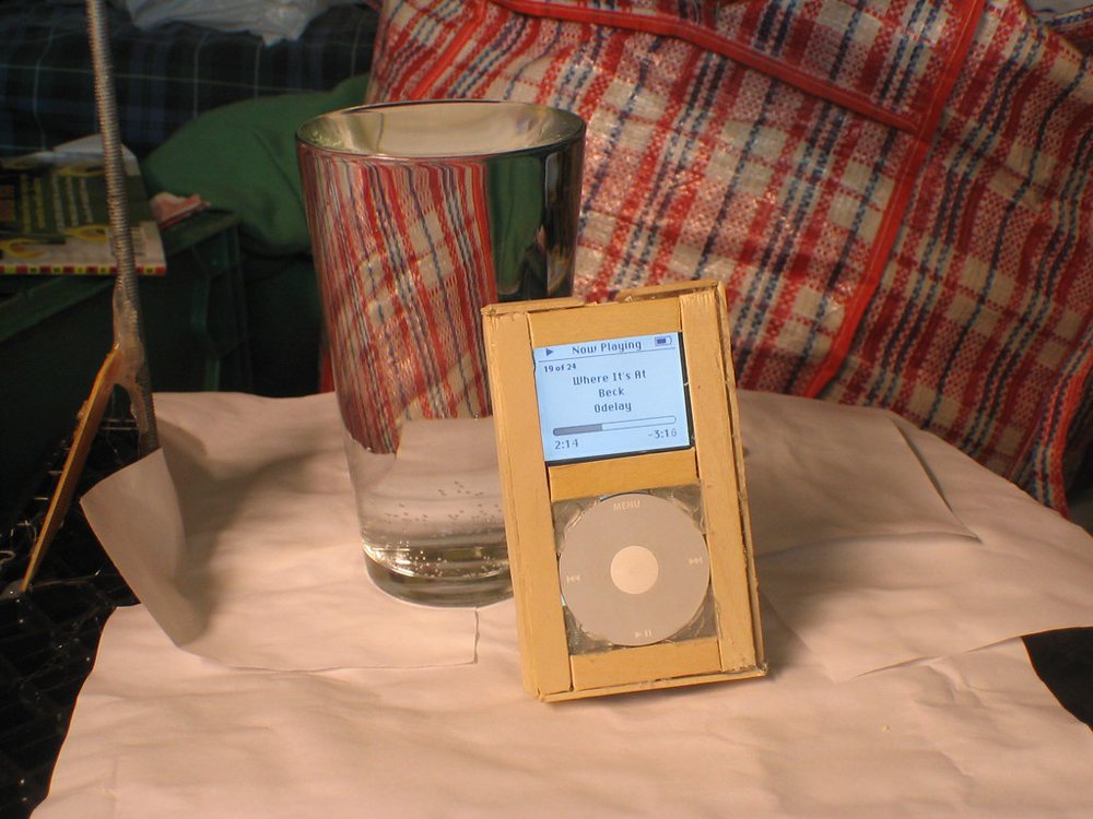 Popsicle Stick iPod