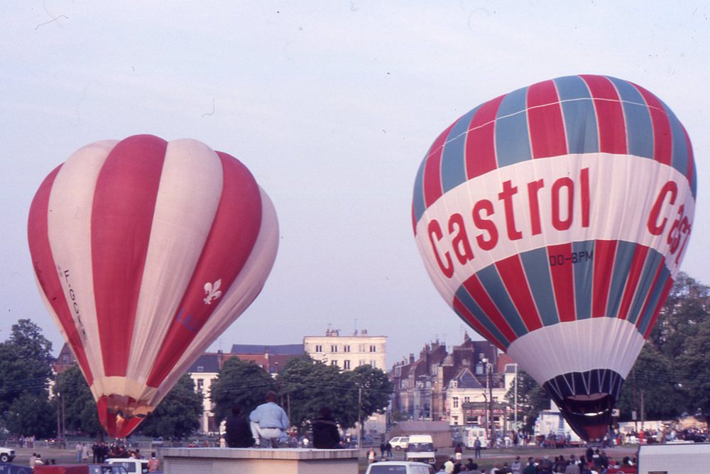 Hot air balloons