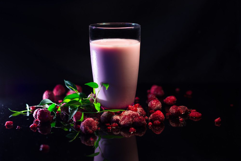 Raspberry Milkshake