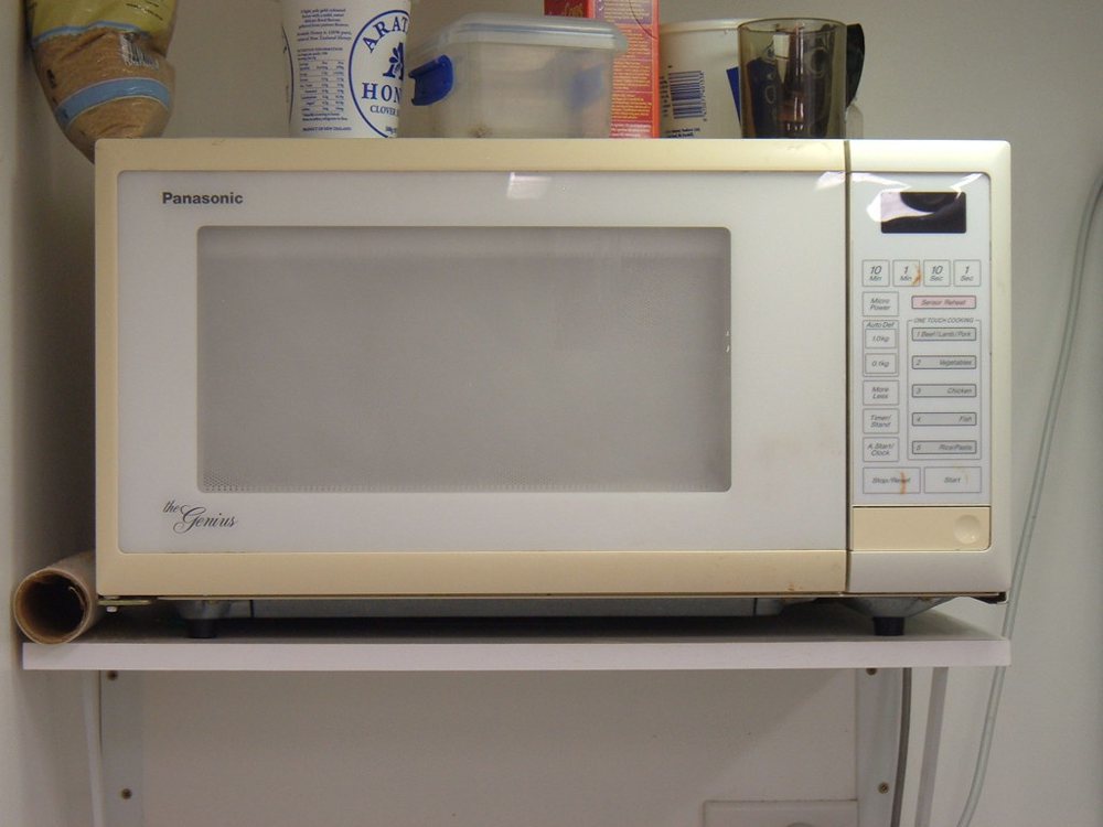 microwave oven