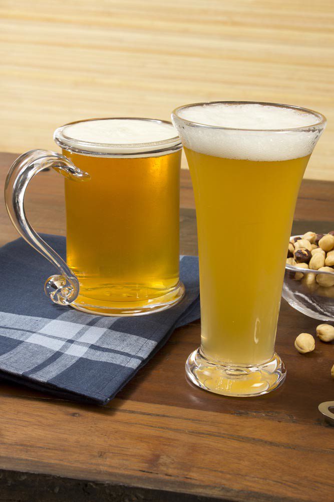 Beer Glasses by Simon Pearce