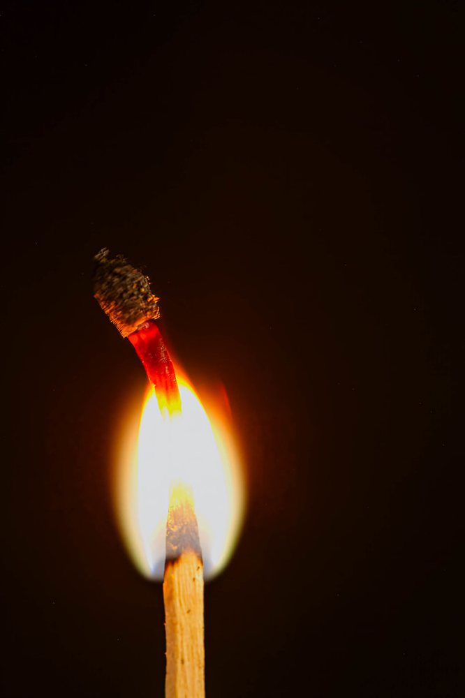 2024 (365 challenge No. 2) - Week 29 ( Anything goes) - Day 7 - burning match