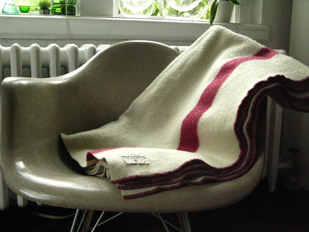 Vintage US Army Wool Blanket