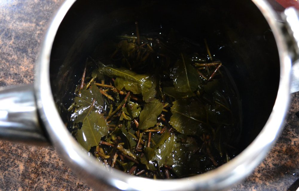 Tea kettle close-up