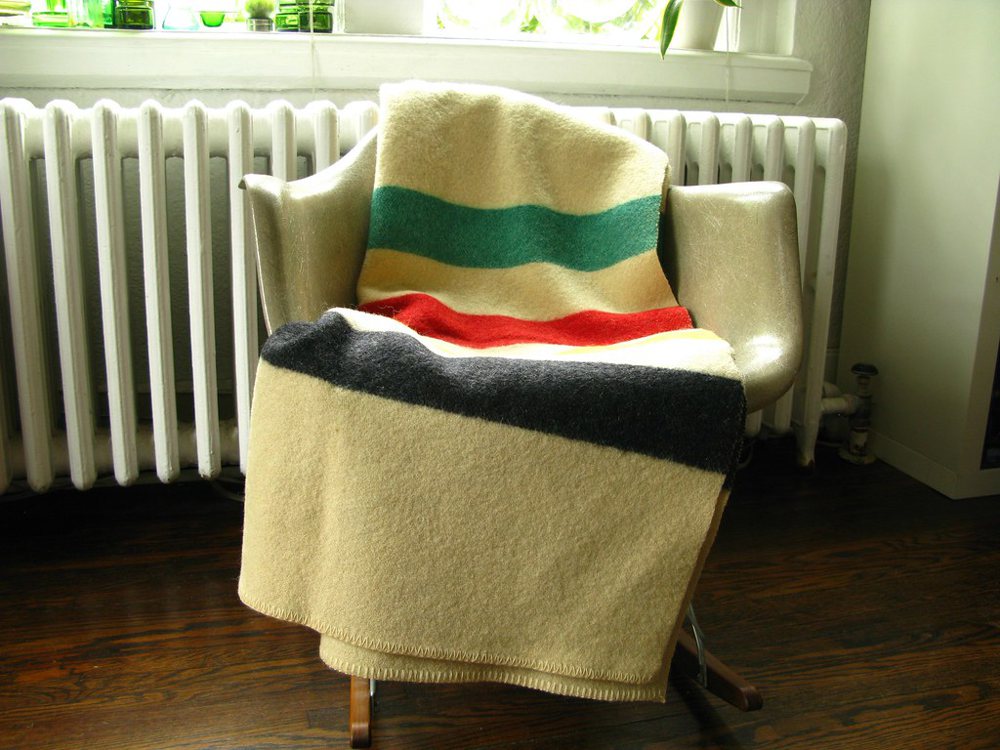JC Penney Vintage Wool Blanket