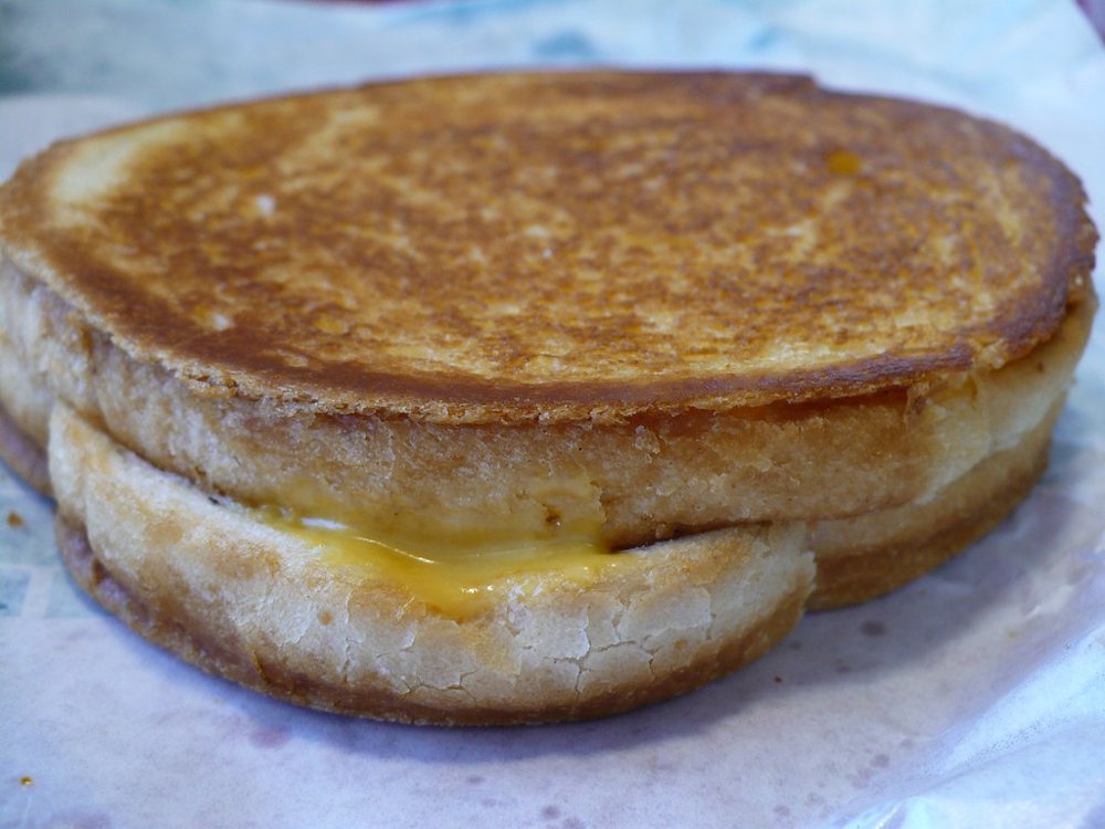 Grilled Cheese Sandwich at Jack in the Box