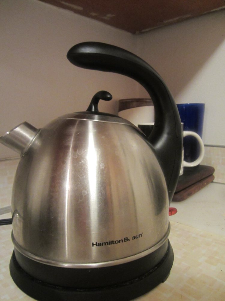 silver ~ 13 steam kettle