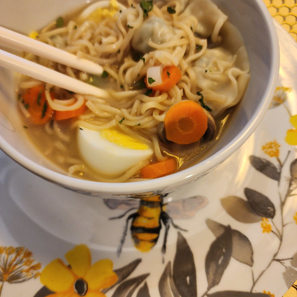 Homemade Ramen Noodle Bowl