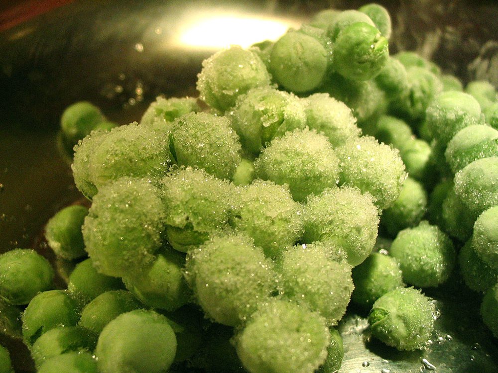 Frozen peas