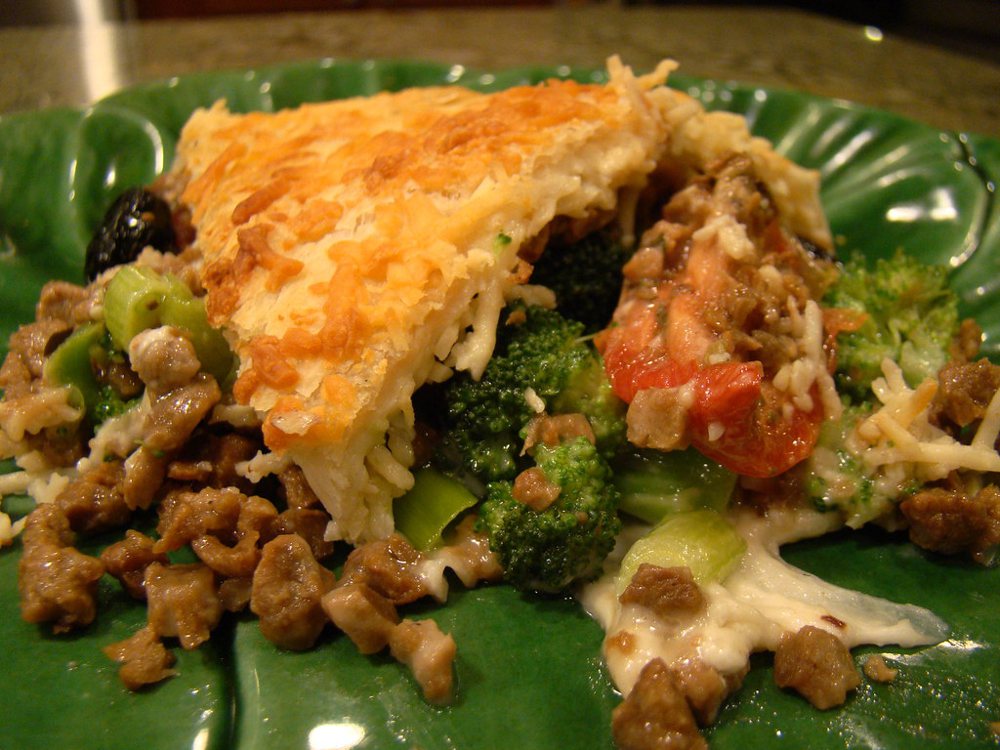 Stuffed Pizza Slice
