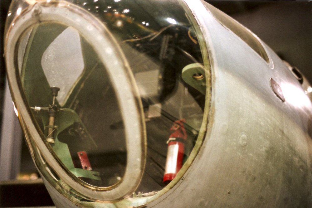 de Havilland Mosquito B Mk 35 bomb aimer's compartment, starboard interior 05…