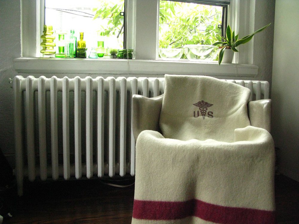 Vintage US Army Wool Blanket