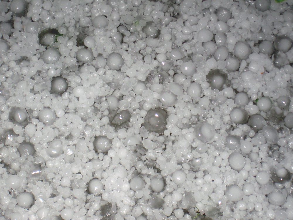 Hailstones (4 July 2010) (Limon, eastern Colorado, USA) 3