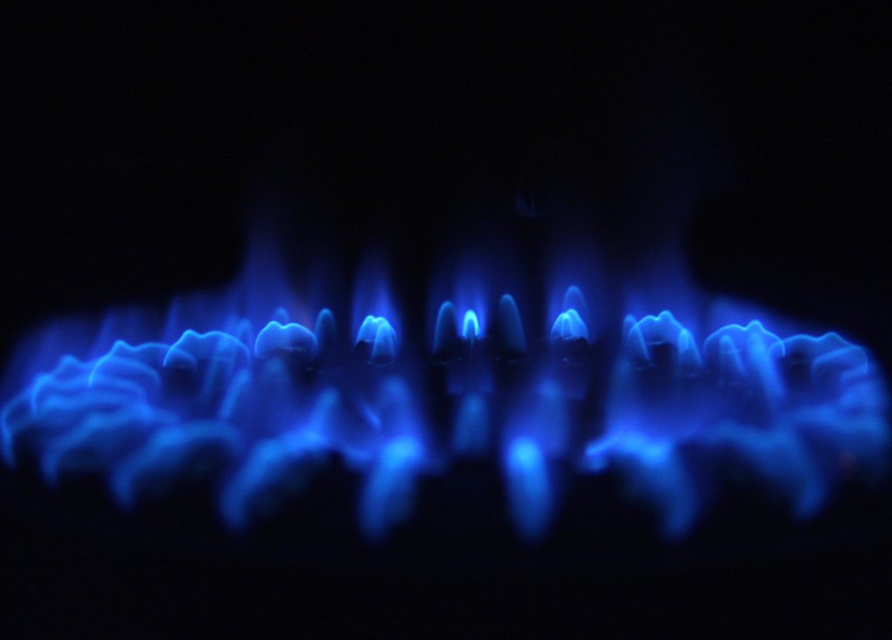 Stove flame