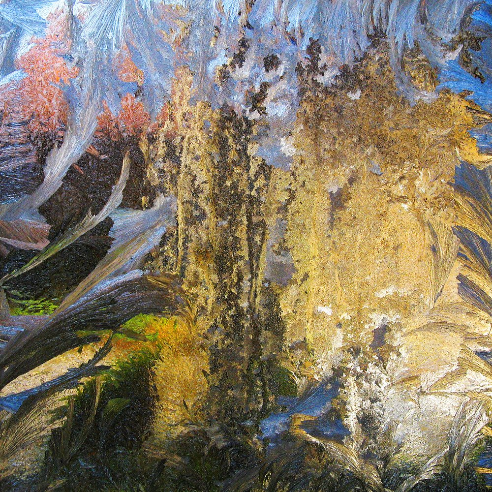 texture - frosted window