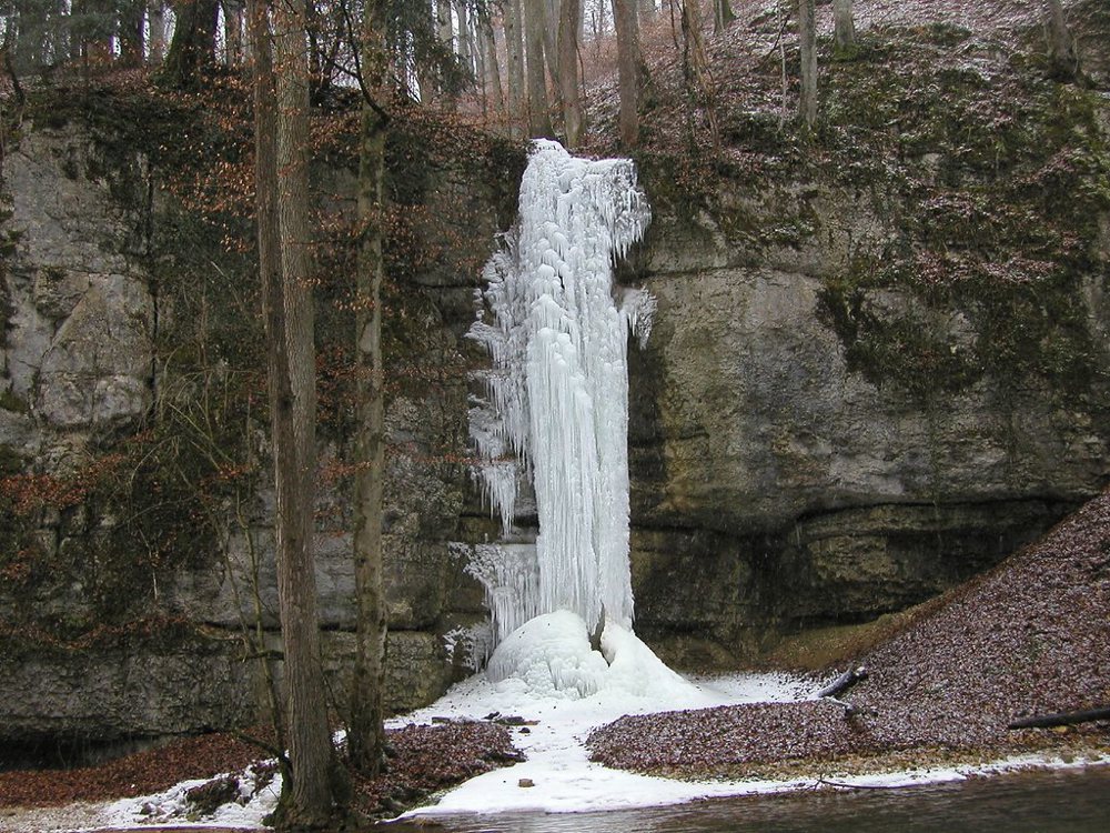 Frozen Waterfall