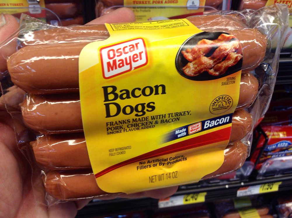 Bacon Hot Dogs