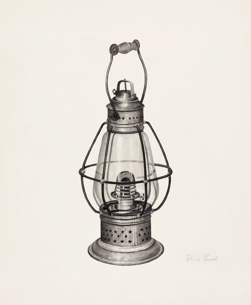 Coal Oil Lantern (ca. 1939)