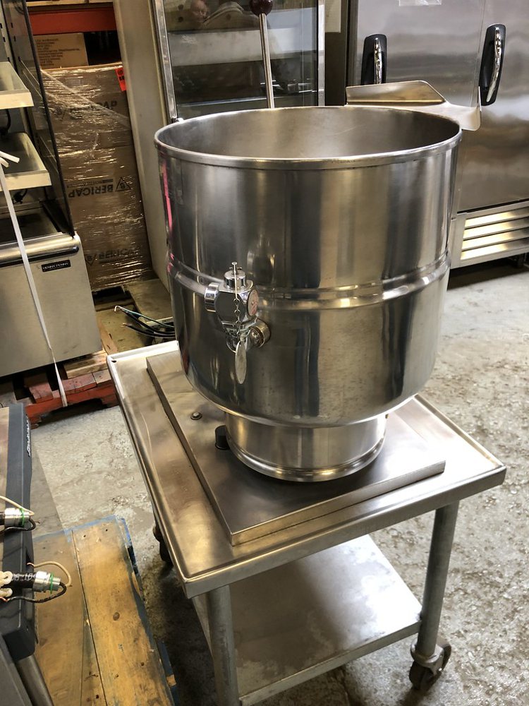40 quart electric steam kettle