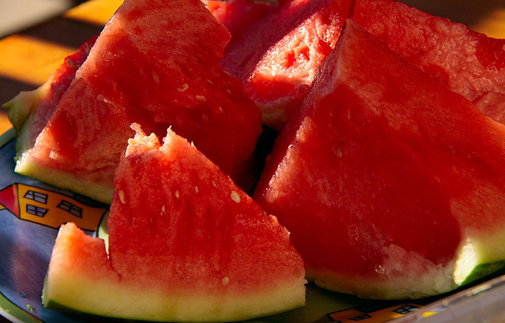 watermelon slices