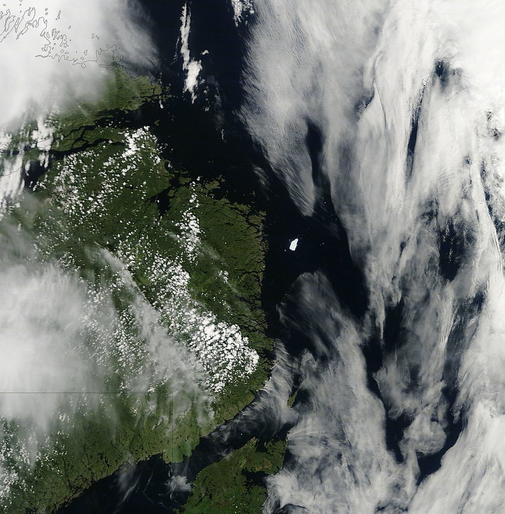 Iceberg PII-A off the coast of Newfoundland