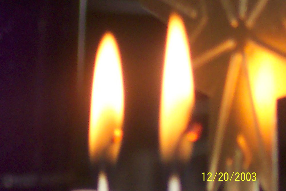 A Pair of Candle Flames