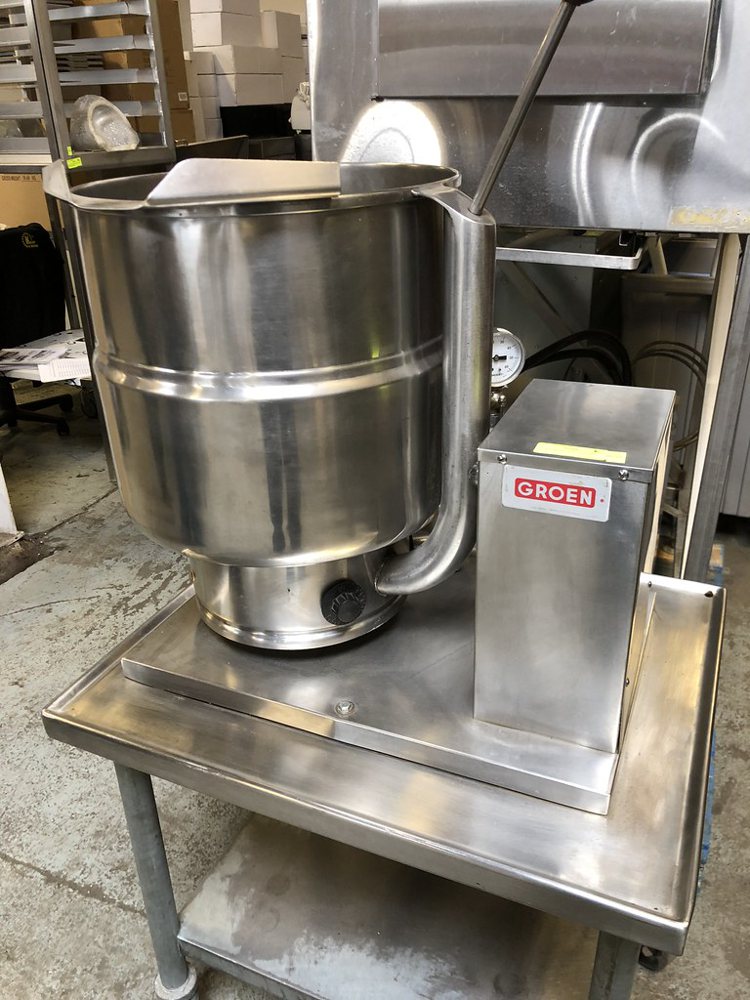 40 quart electric steam kettle