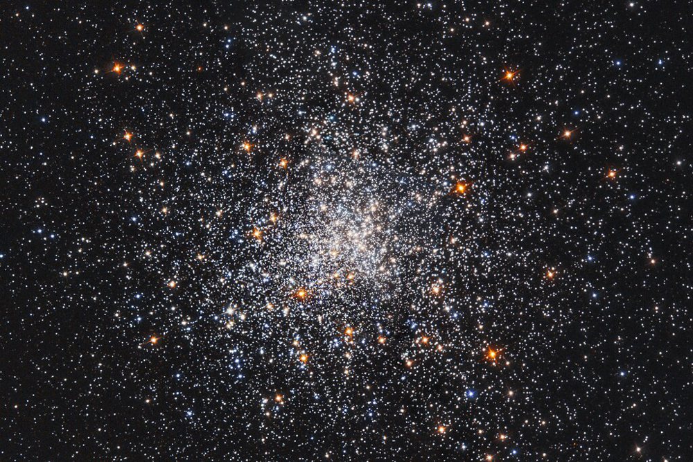 Hubble's Celestial Snow Globe